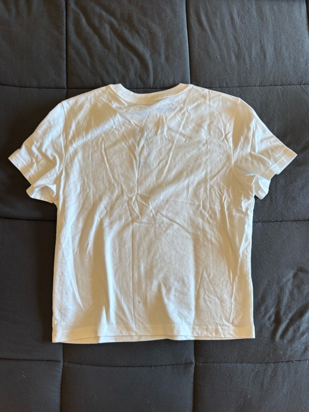 NWT Aritzia TNA Soft Feels All Time T-Shirt Small White - Picture 5 of 5